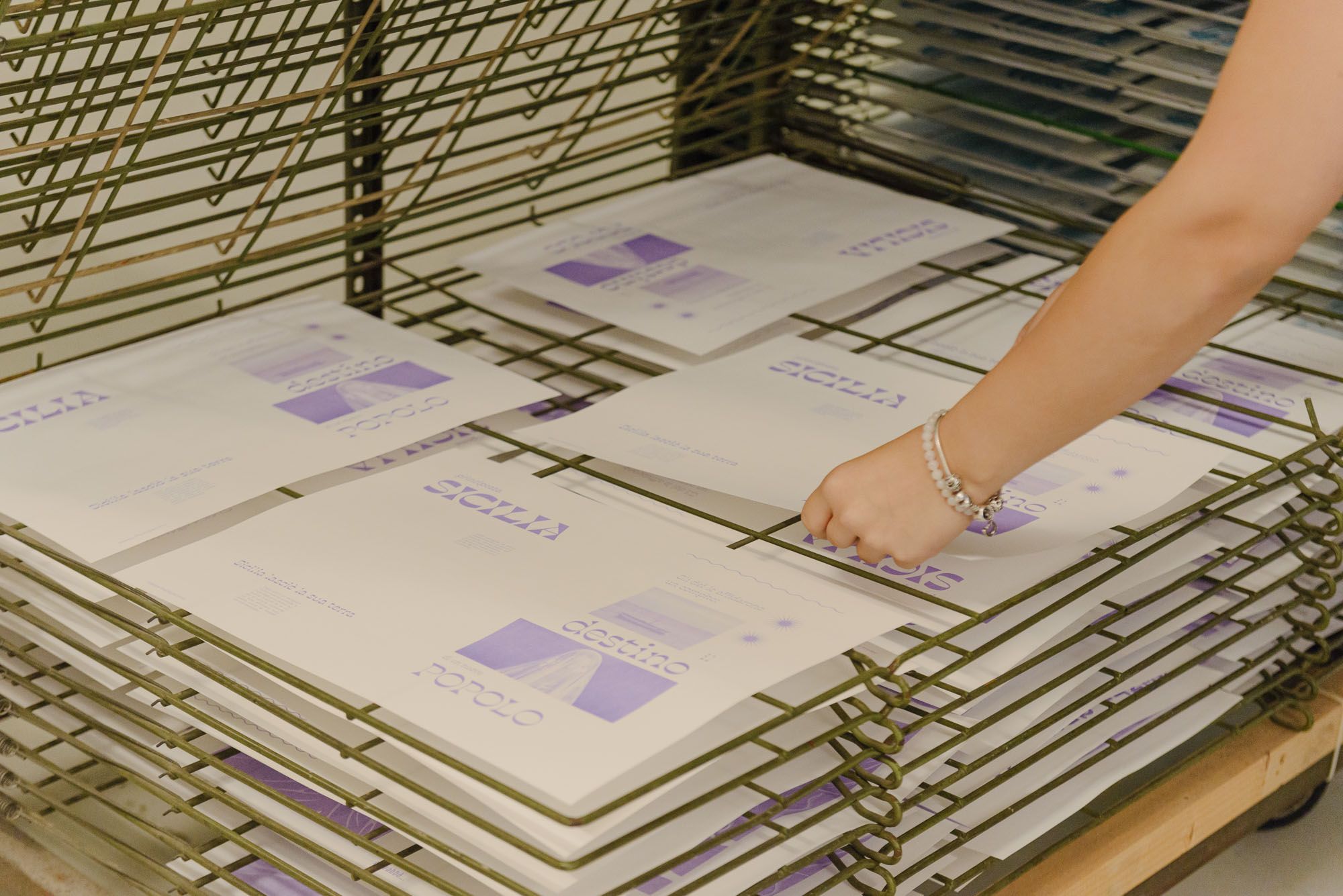Confini invisibili | Risograph