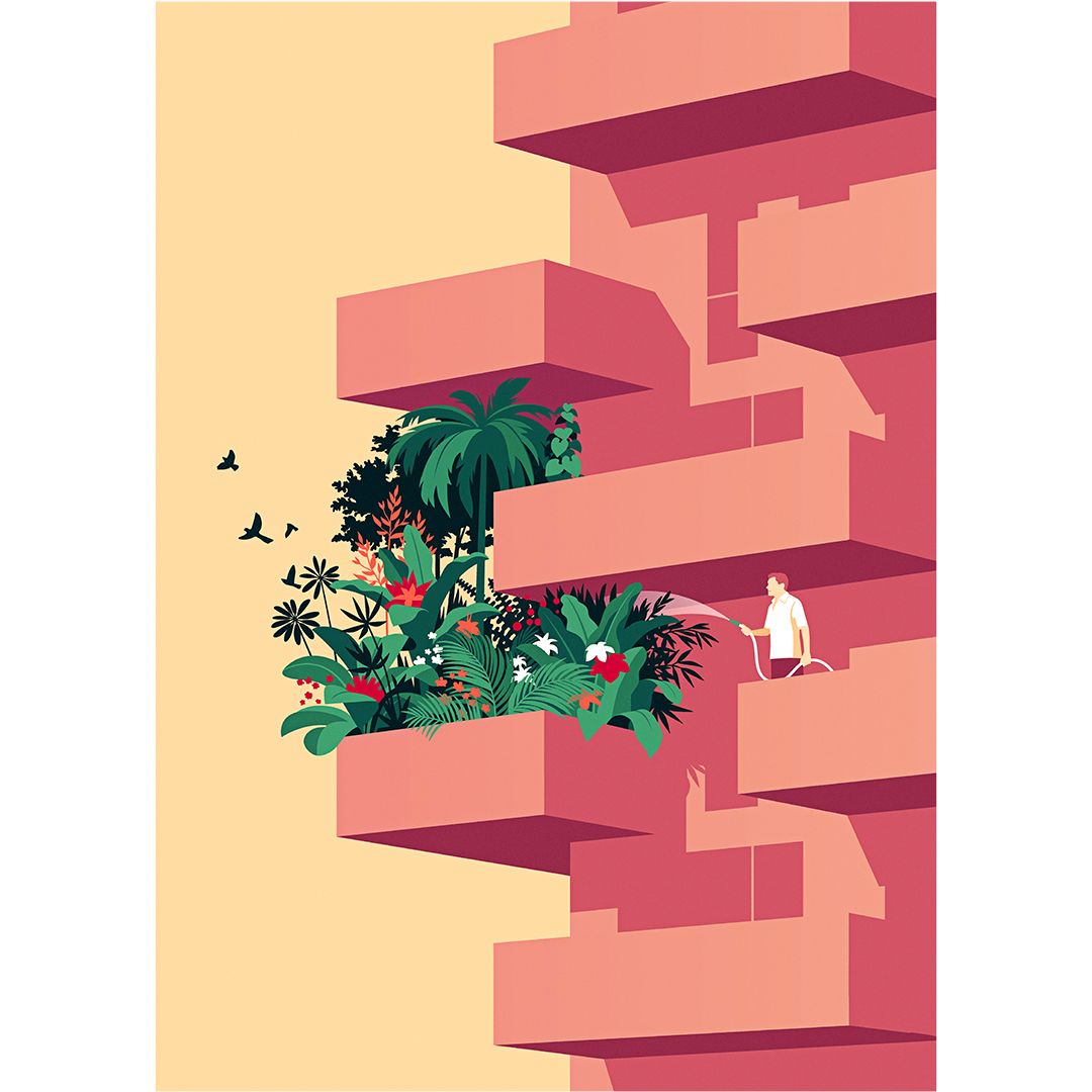 Peaceful garden
