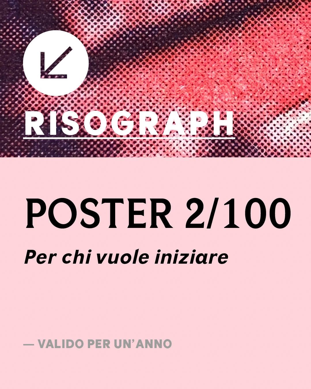 Poster 2/100 | Risograph